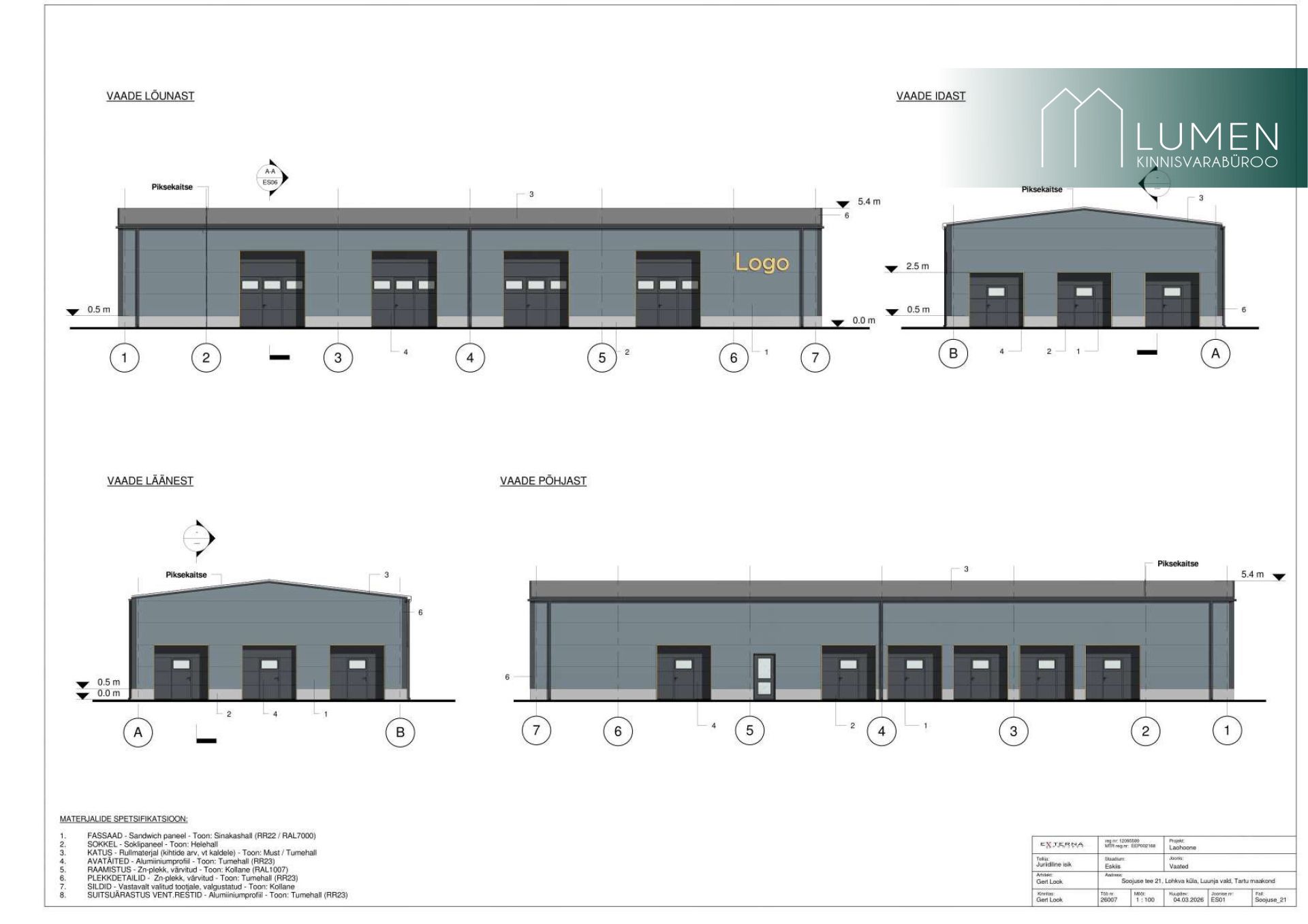 Tartu maakond, Luunja vald, Lohkva küla Soojuse tee 21